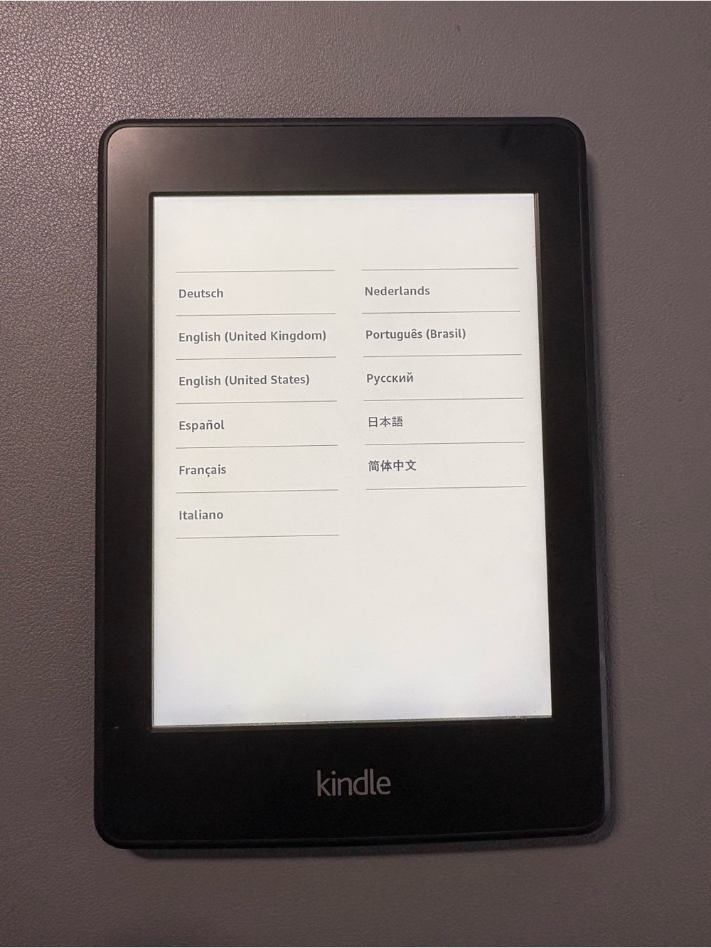 Amazon Kindle Paperwhite 6th Gen E-Reader - Black